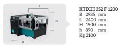 IMET - KTECH 352 - F1200 - Automatic bandsaw for structural steels [Made In Italy]