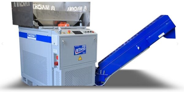 MACKMA – BTH Series – Metal Chip Briquetting with Integrated Shredder Machines